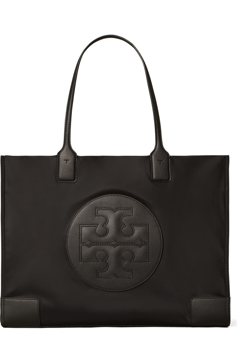 Tory Burch Ella Recycled Nylon Tote, Main, color,