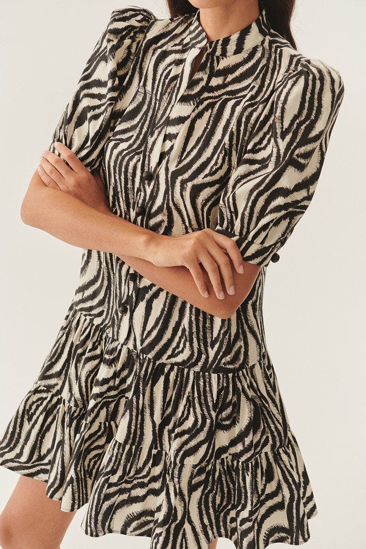 Exquise Vanessa Pleated Cotton Mini Dress (Women) | Nordstrom