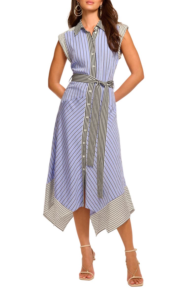 Vivienne Stripe Shirtdress, Main, color, MULTI CATALINA STRIPE