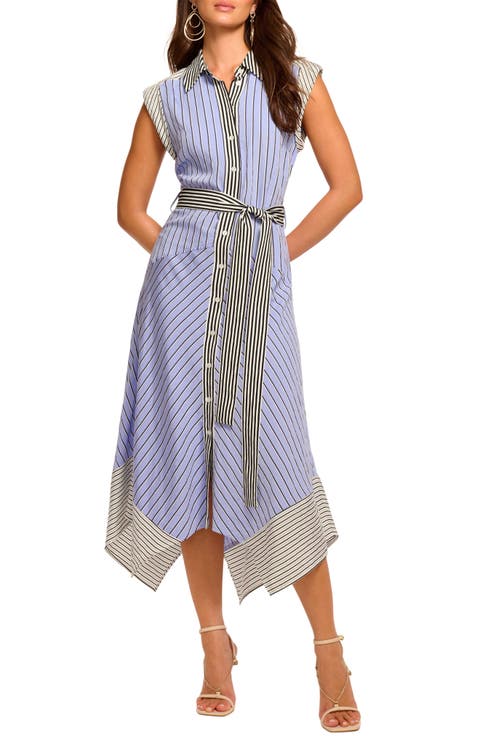 Vivienne Stripe Shirtdress