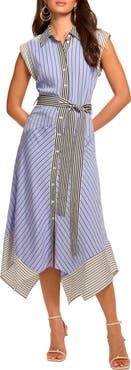 Ramy Brook Vivienne Stripe Shirtdress