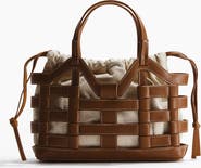 H&M Drawstring-detail Tote Bag