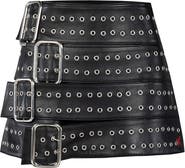 PCFG Birdeye Leather Skirt