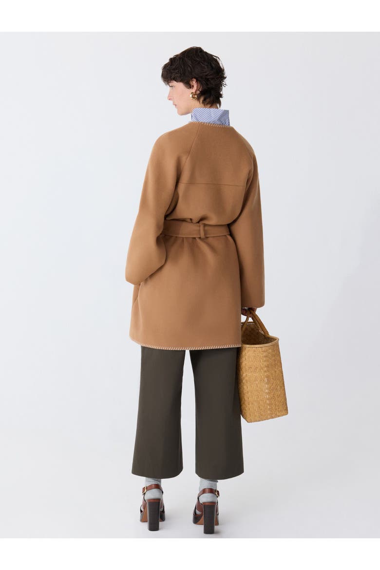 SONOMA Wrap Cardigan, Alternate, color, Camel
