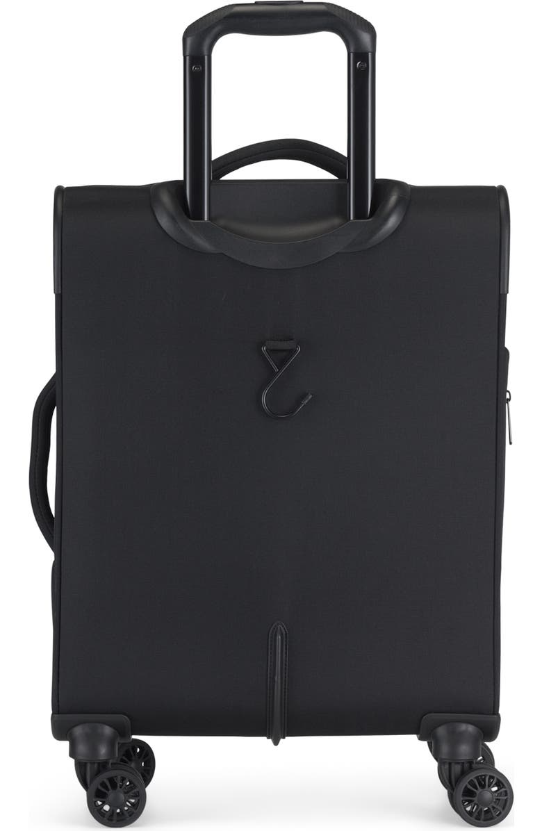 bugatti The Ultimate Softside Carry-on Luggage with Expansion, Alternate, color, Black