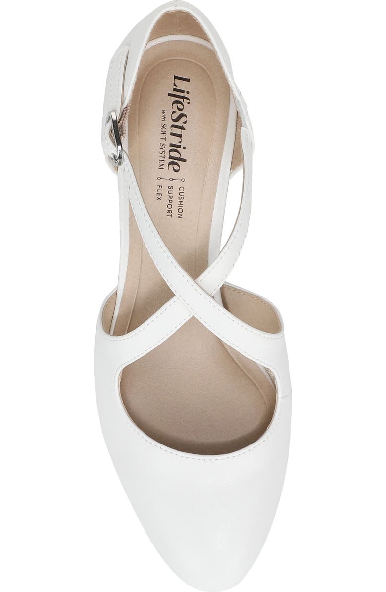 LifeStride Tracy Pump, Alternate, color, Bright White