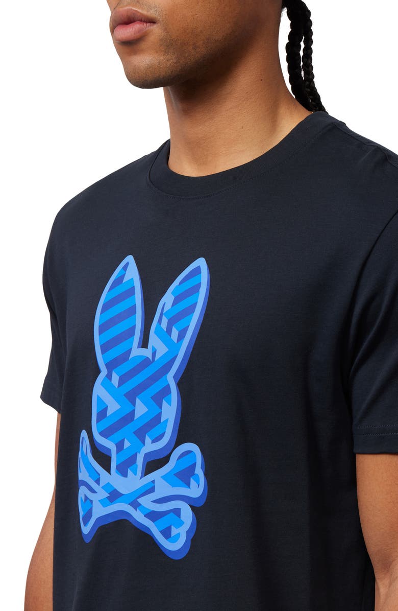Psycho Bunny Pisani Graphic Tee, Alternate, color,