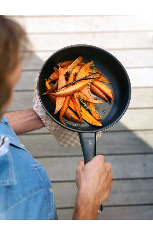 Zwilling Madura Plus Forged 8-inch Nonstick Aluminum Fry Pan In Black