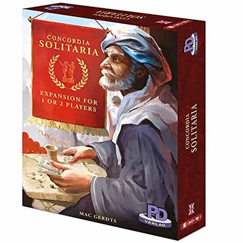 Concordia Solitaria Expansion Strategy Board Game Ages 14+