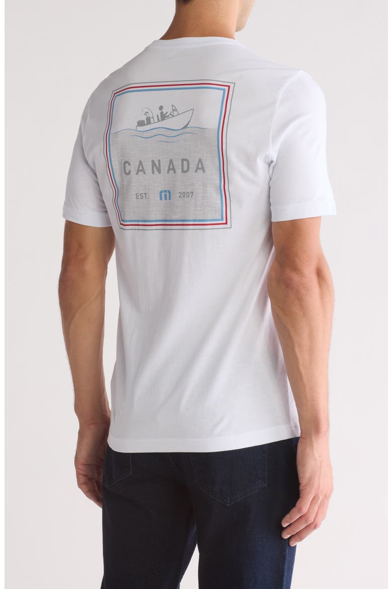Hook A Larry Graphic T-Shirt, Alternate, color, WHITE