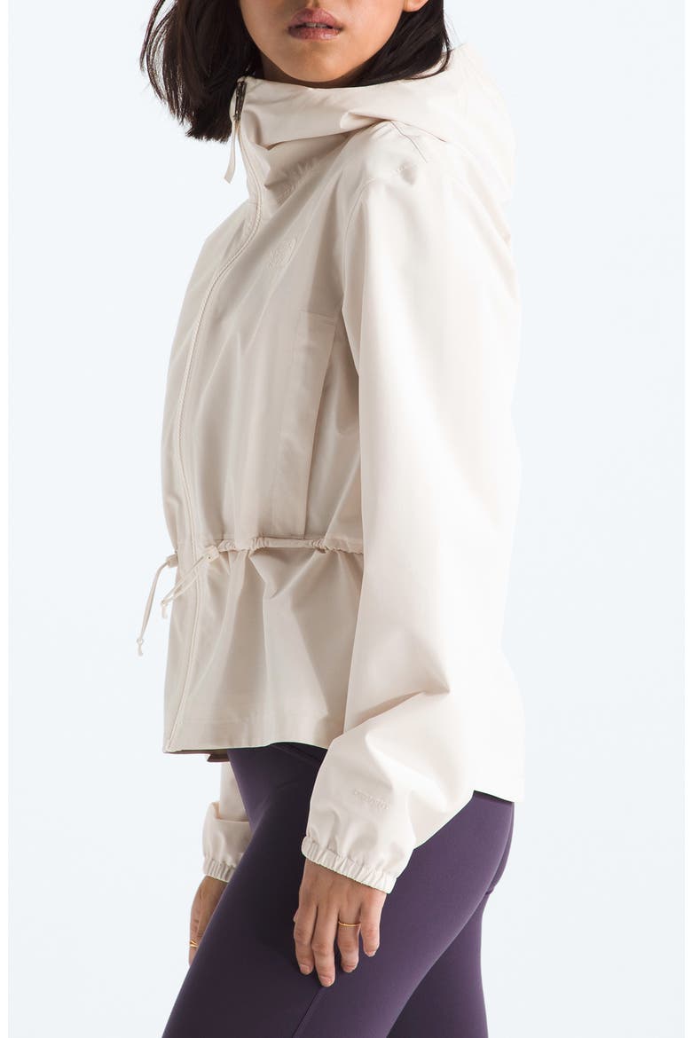 Daybreak Water Repellent Hooded Jacket, Alternate, color, WHITE DUNE