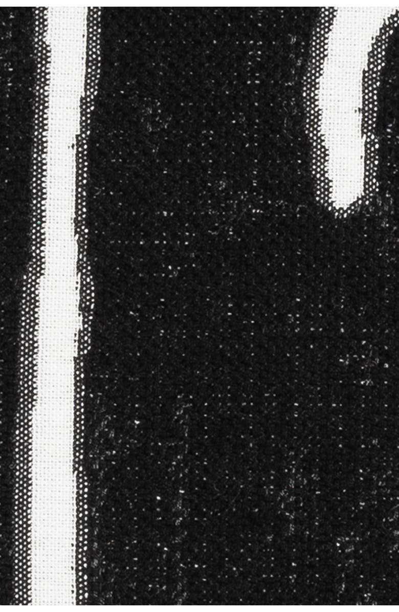 Elaine Smith Instinct Indoor & Outdoor Woven Accent Pillow, Alternate, color, Ebony