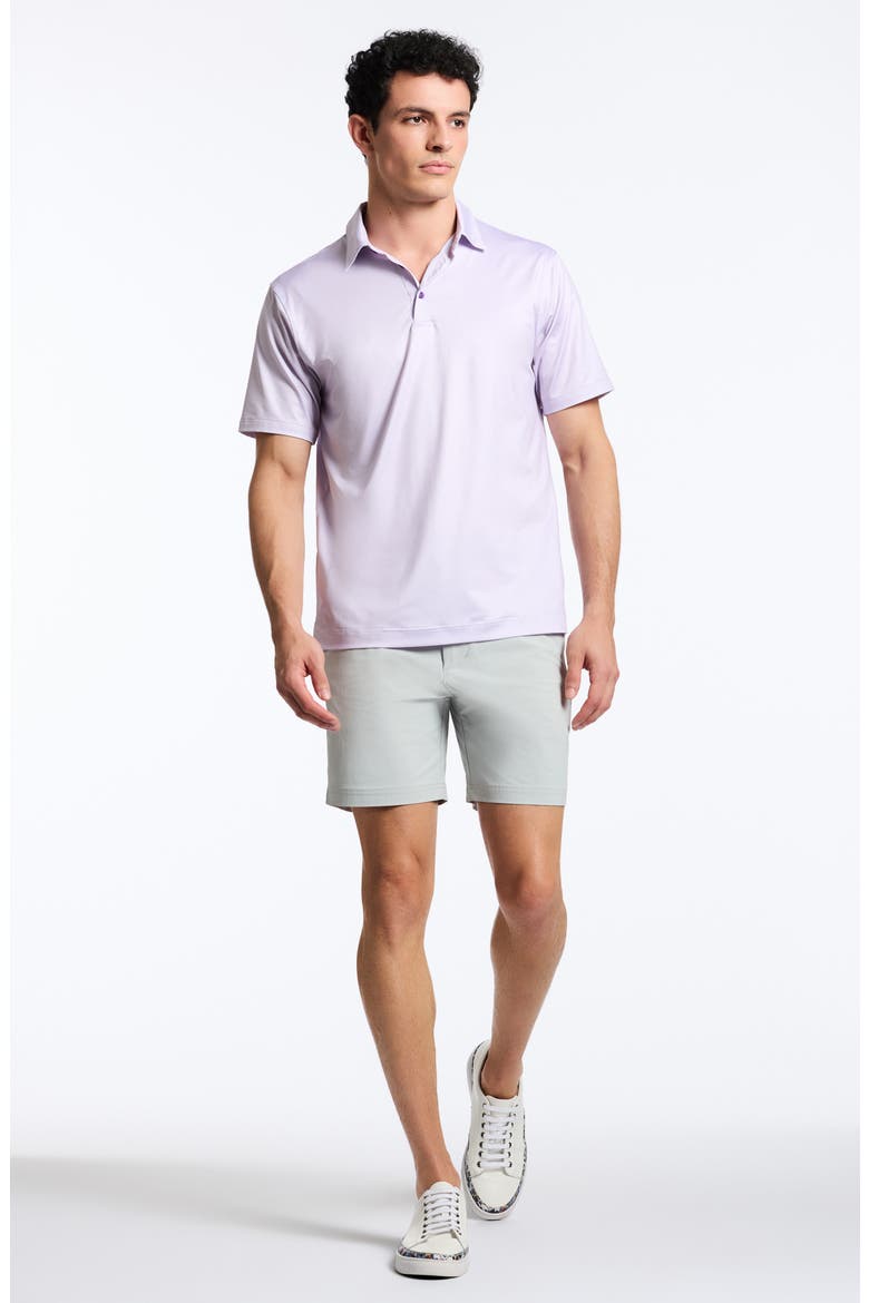 Hyde Textired Performance Golf Polo, Alternate, color, LAVENDER