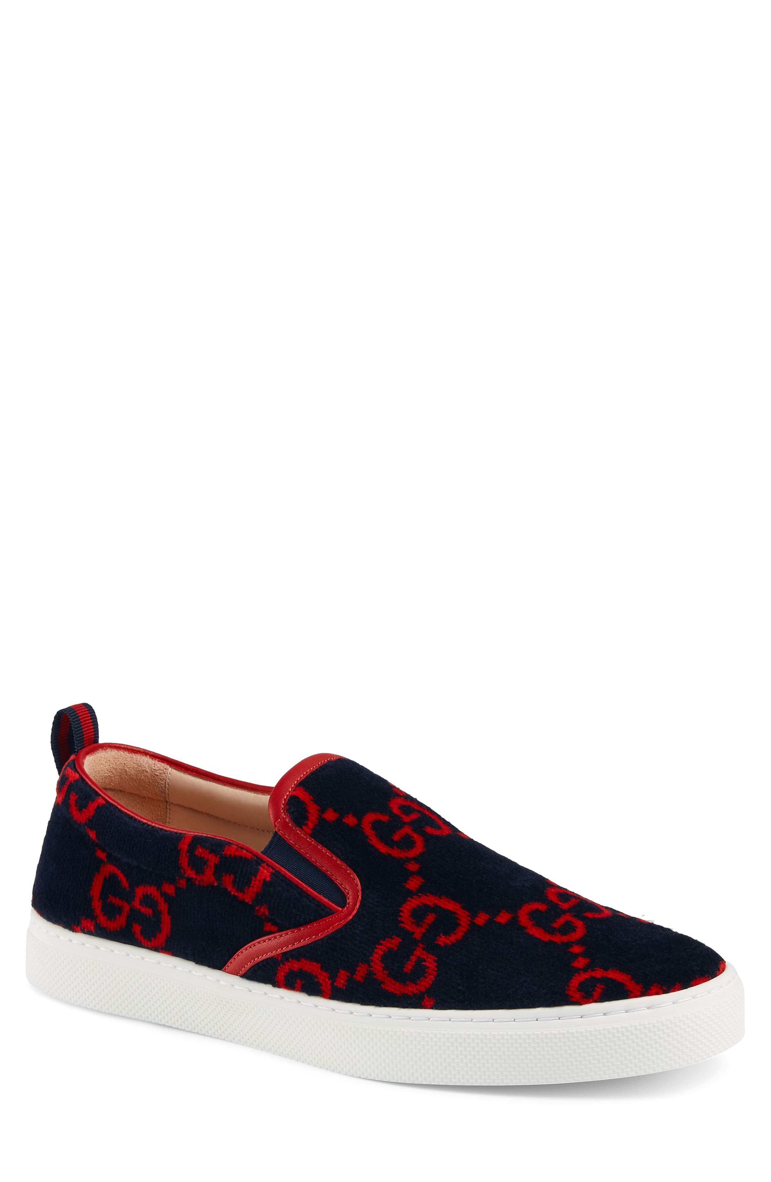 Gucci GG Slip-On Sneaker, Main, color, 