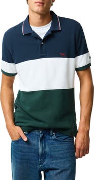 Rodd & Gunn Homebay Sports Fit Colorblock Cotton Piqué Polo