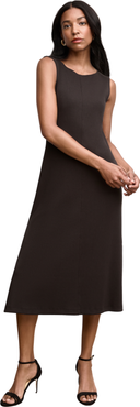 M.M.LaFleur Milano Drape Dress - Ribbed Pima Modal