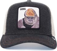 Goorin Bros. The Boss Gorilla Patch Snapback Trucker Hat