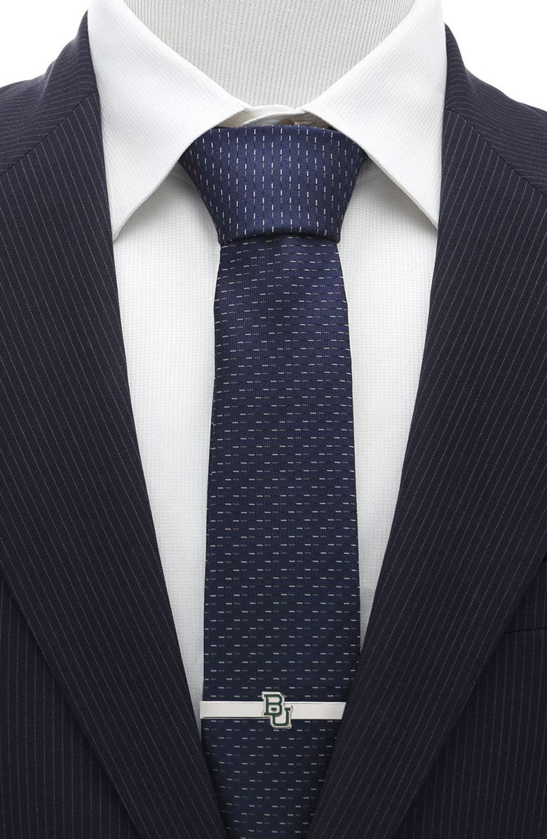 Cufflinks, Inc. NCAA Baylor Bears Tie Clip, Alternate, color, Silver