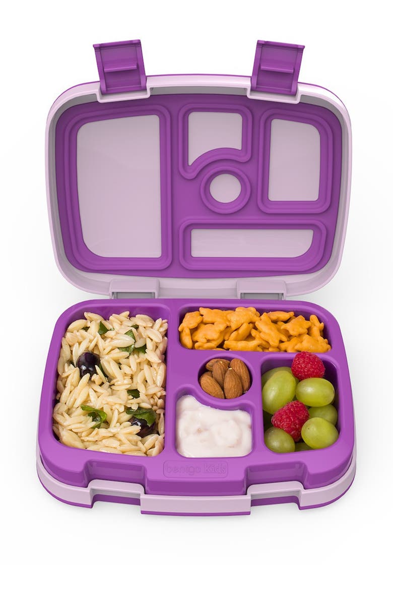2-Pack of Children's Lunch Box - Blue, Alternate, color, PURPLE