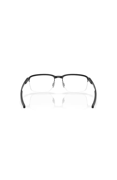 Oakley 54mm Square Optical Glasses In Black