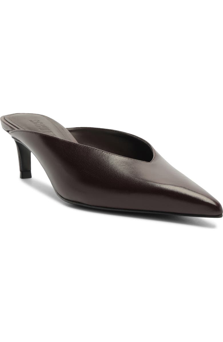 Schutz Loren Mule, Main, color, Dark Brown