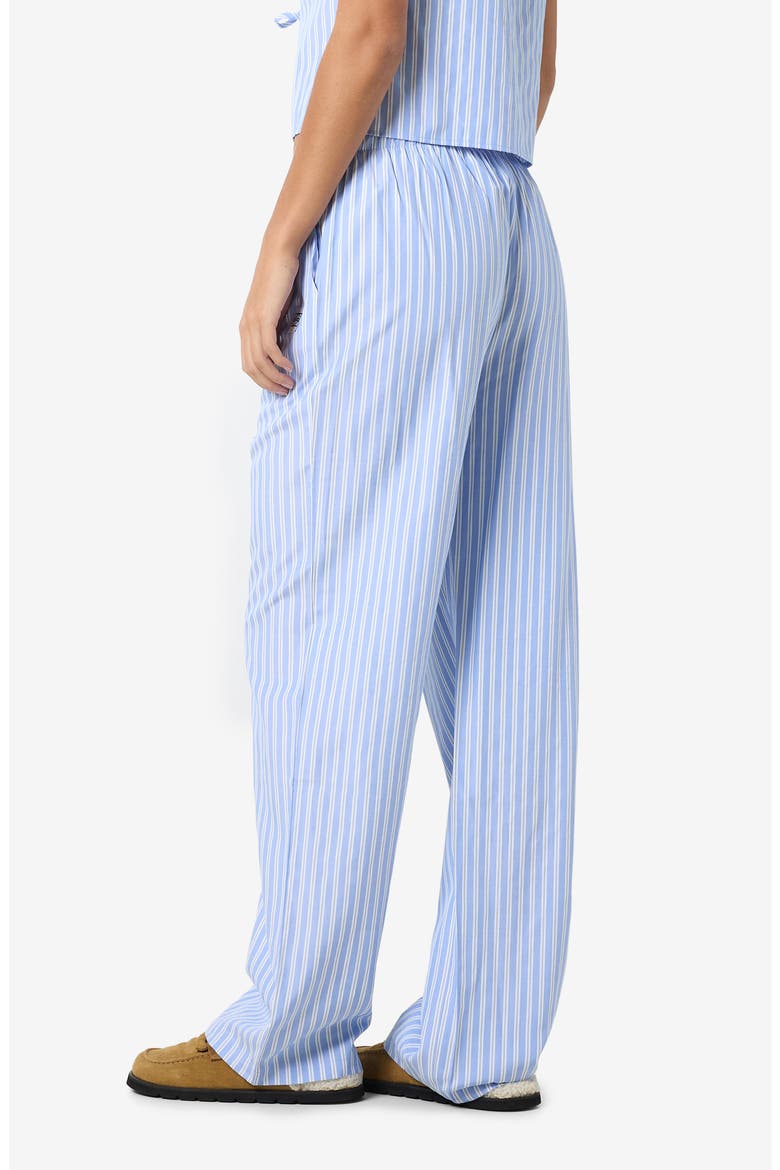 Frida Stripe Woven Pants, Alternate, color, SKY BLUE STRIPES WHITE