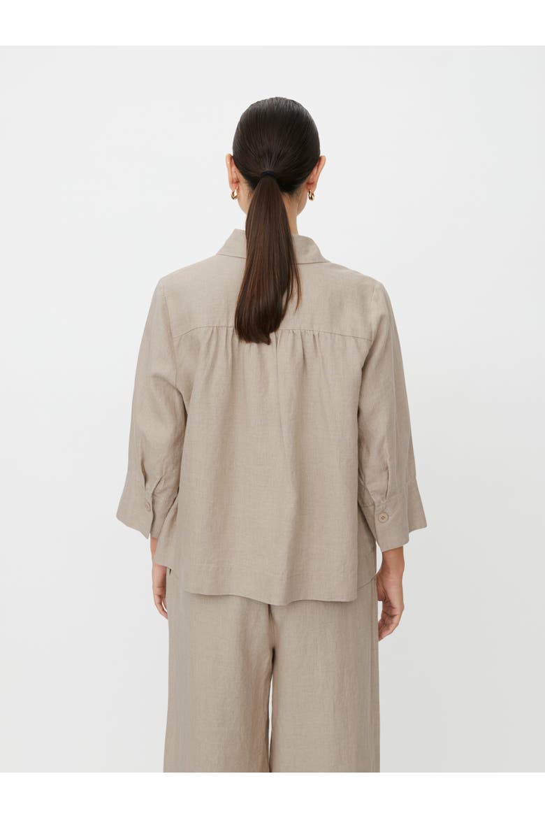 MaIdakai Linen Shirt, Alternate, color, Natural