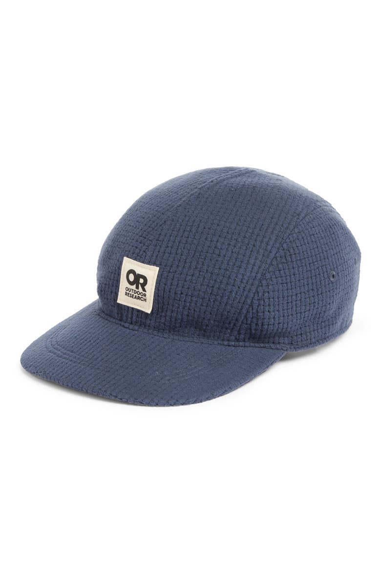 Trail Mix Logo Baseball Cap, Main, color, NAVAL BLUE