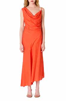 Cielo Cowl Neck Open Back Sundress