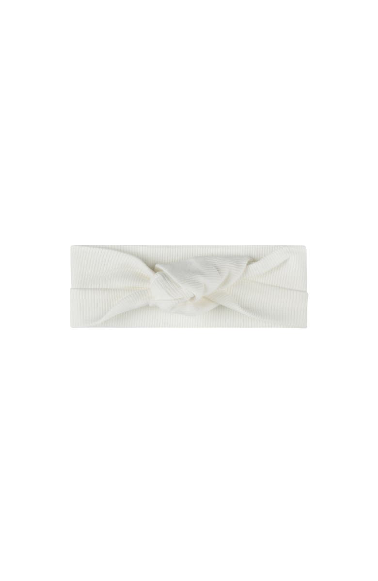 Ely's & Co. Floral Embroidered Collection - Baby Girl Headband, Main, color, Ivory