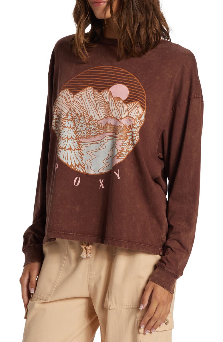 Roxy Alpine Paradise Graphic T-Shirt, Alternate, color,