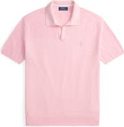 Polo Ralph Lauren Textured Seed Stitch Cotton & Linen Polo