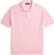 Polo Ralph Lauren Textured Seed Stitch Cotton & Linen Polo