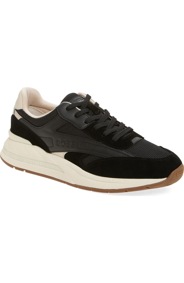 BOSS Kurt Runn SDMX Sneaker, Main, color, Black