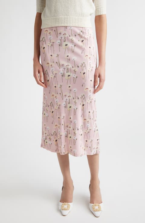 Robbie Floral Midi Skirt