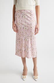 BERNADETTE Robbie Floral Midi Skirt