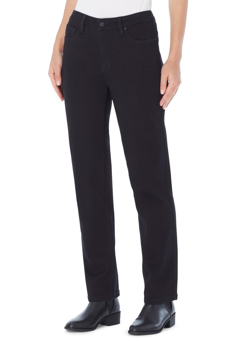 Lexington Straight Leg Jeans, Main, color, ONYX WASH
