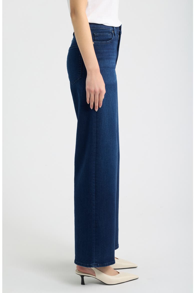Le Slim Palazzo High Waist Wide Leg Jeans, Alternate, color, ULTRAVIOLET