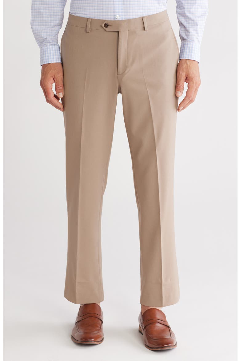 Regular Fit Trousers, Main, color, TAN