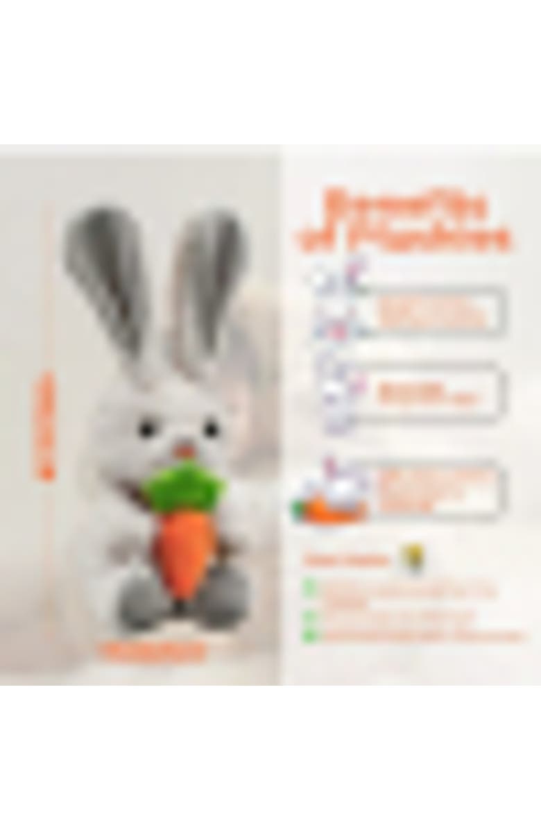 Sperric Easter Plush Baby Bunny with Carrot, Alternate, color, Multicolor