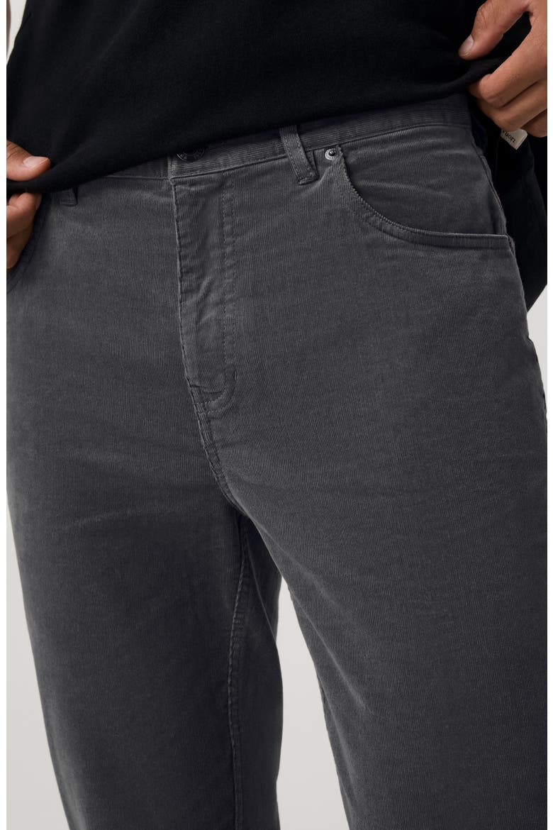 Optimist 5-Pock Cord Pants, Alternate, color, CHARCOAL