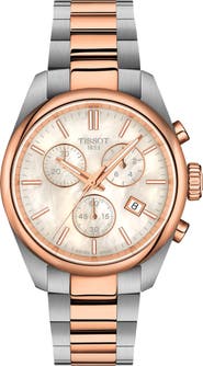Tissot PR 100 Chronograph Two-Tone Bracelet Watch, 36mm