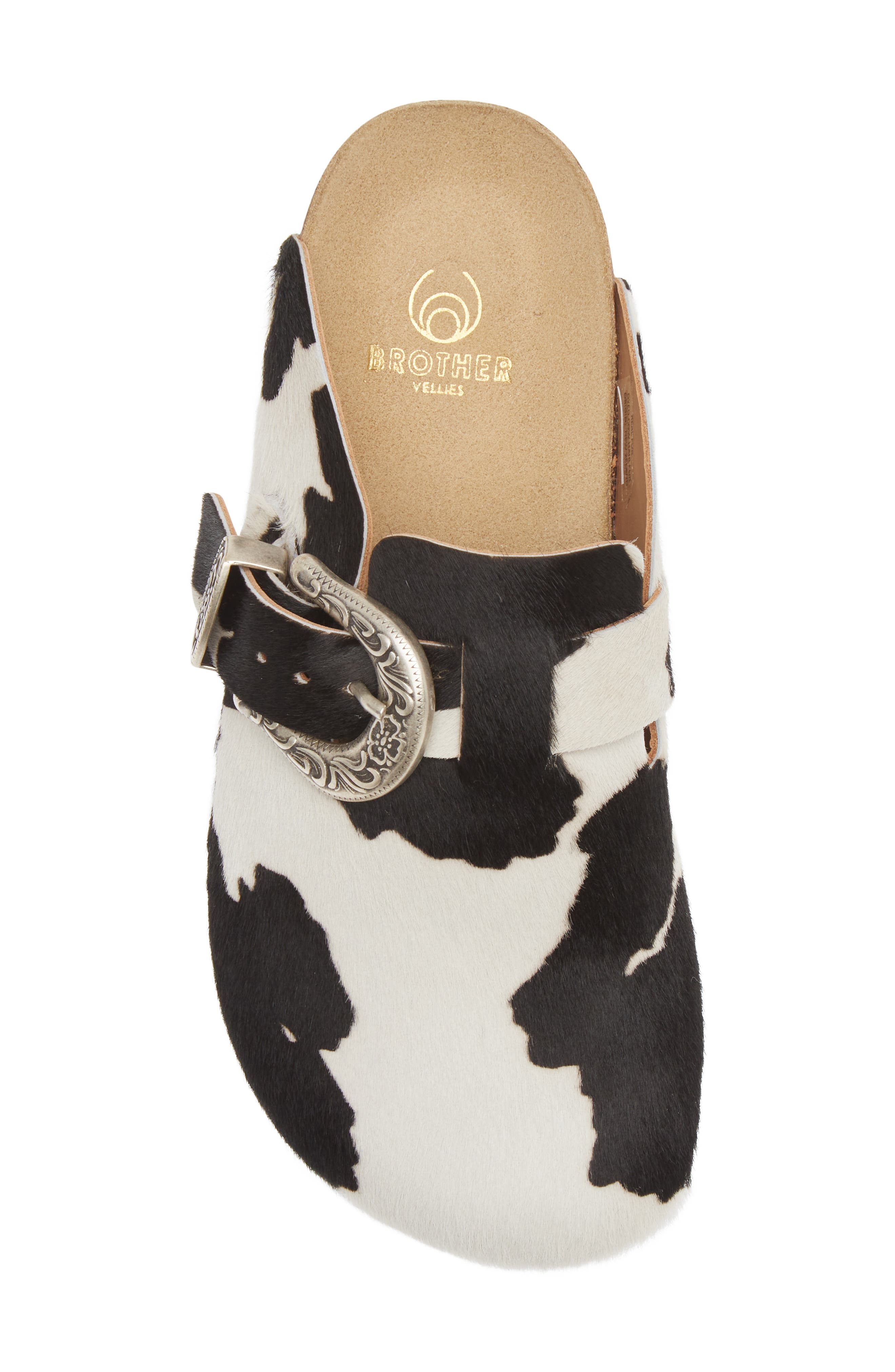 Brother Vellies Greg Genuine Calf Hair Clog, Alternate, color, 