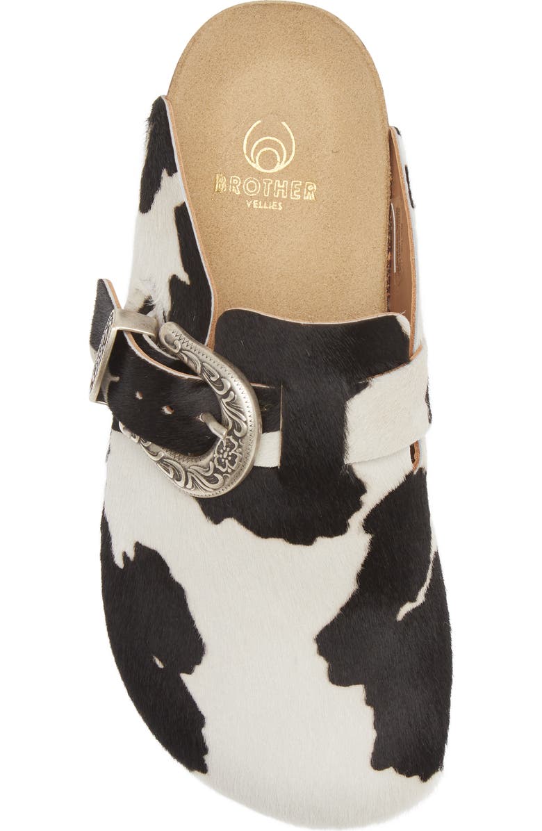 Brother Vellies Greg Genuine Calf Hair Clog, Alternate, color,