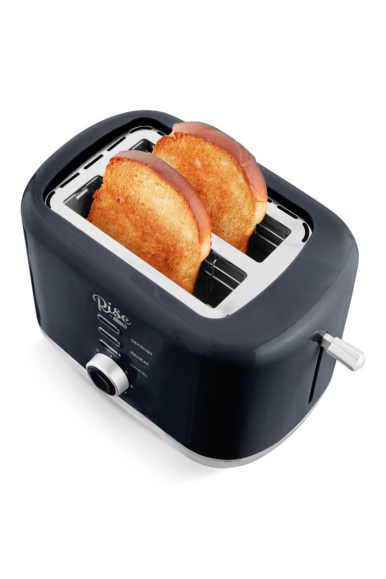 Rise 2-Slice Toaster, Alternate, color, CLEAN SLATE