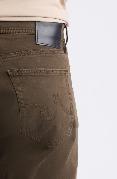 Tellis Sueded Stretch Sateen Slim Leg Pants (Nordstrom Exclusive)
