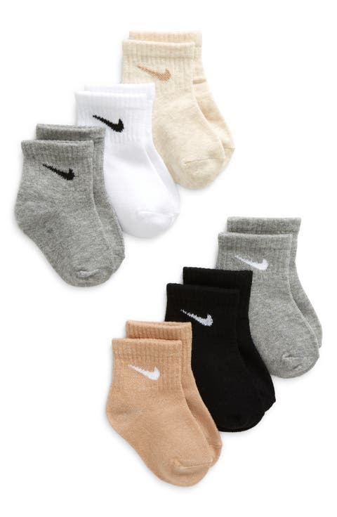 Logo Assorted 6-Pack Crew Socks (Baby)