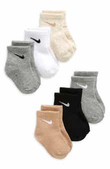 Nike Logo Assorted 6-Pack Crew Socks