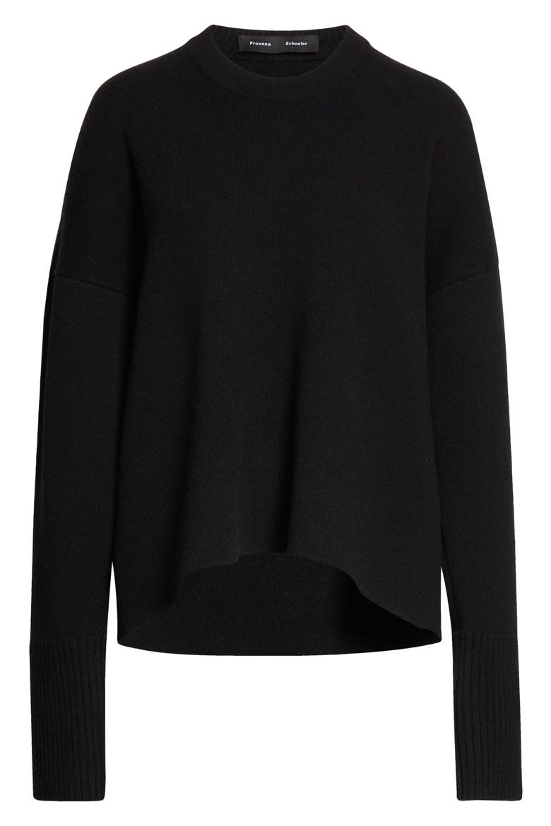 Cashmere Sweater, Alternate, color, BLACK