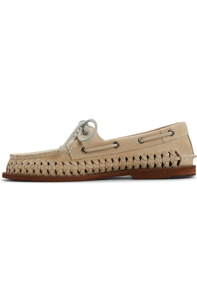 Sperry Gold Cup Authentic Original Woven Boat Shoe, Alternate, color,
